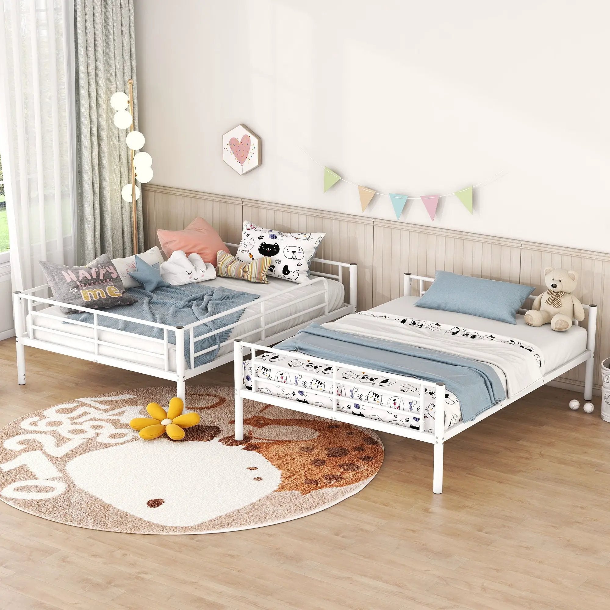 Steel Construction Bunk Bed by Unique Piece Furniture