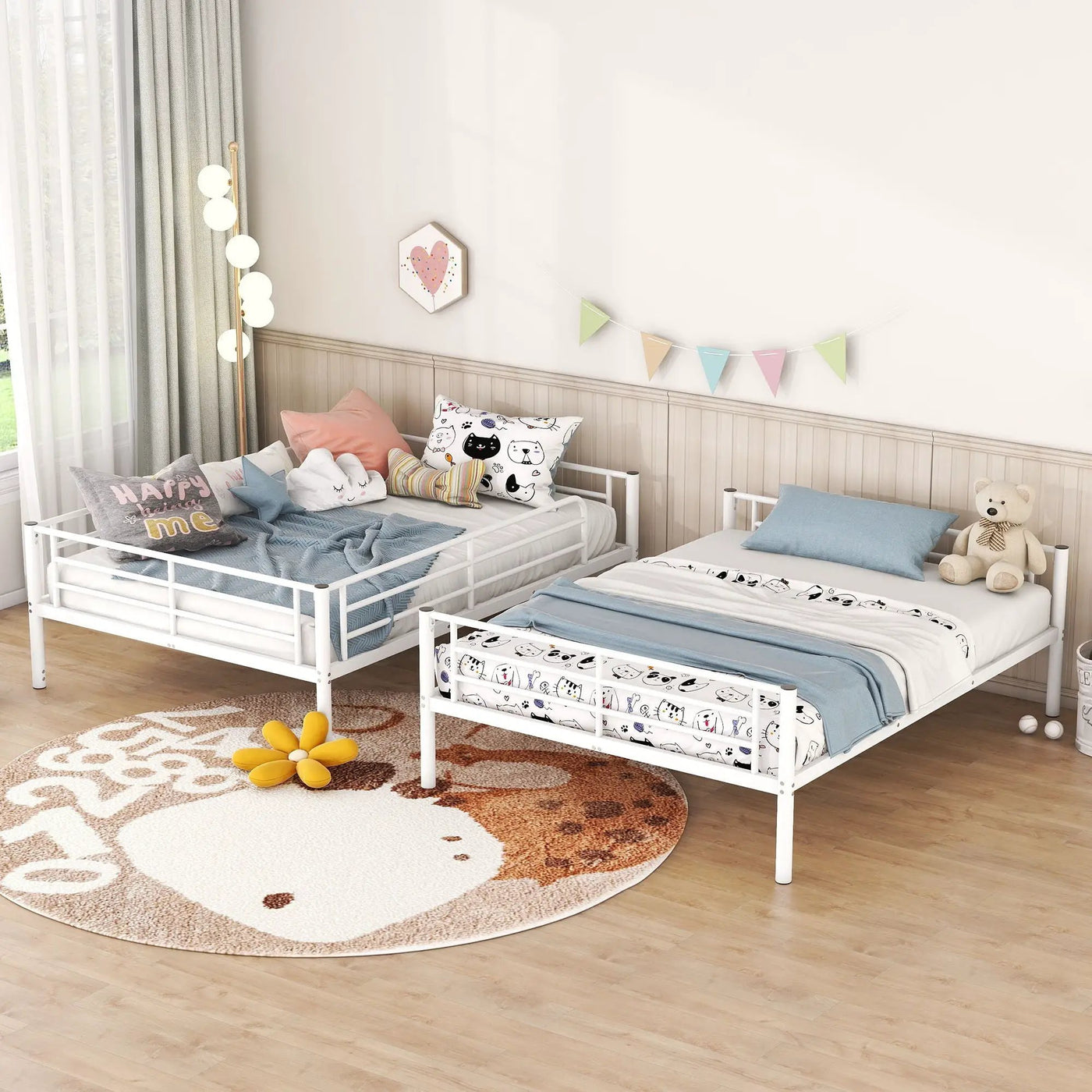 Steel Construction Bunk Bed by Unique Piece Furniture