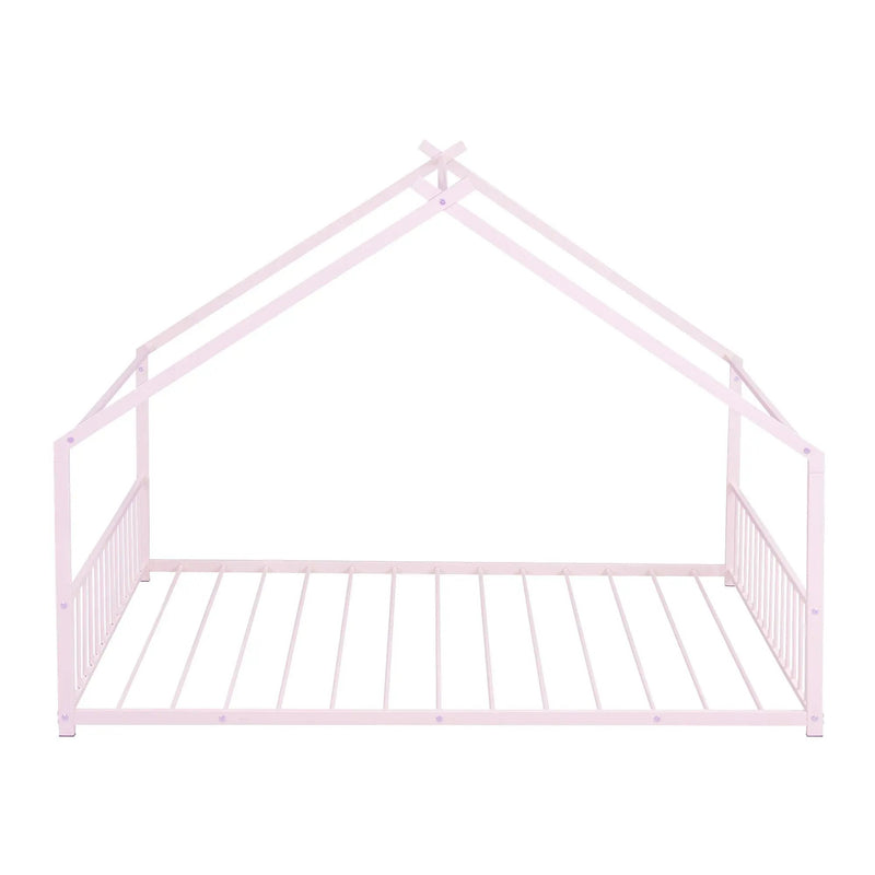 Metal House Bed by HouseOfZazla