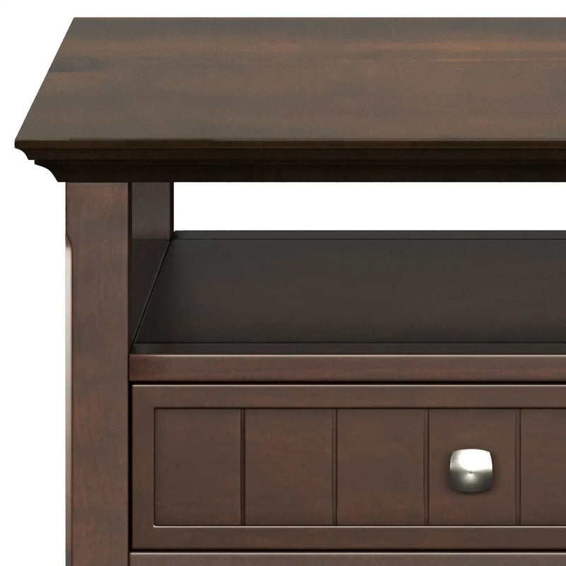 Acadian - Coffee Table With Drawer - Brown by Unique Piece Furniture