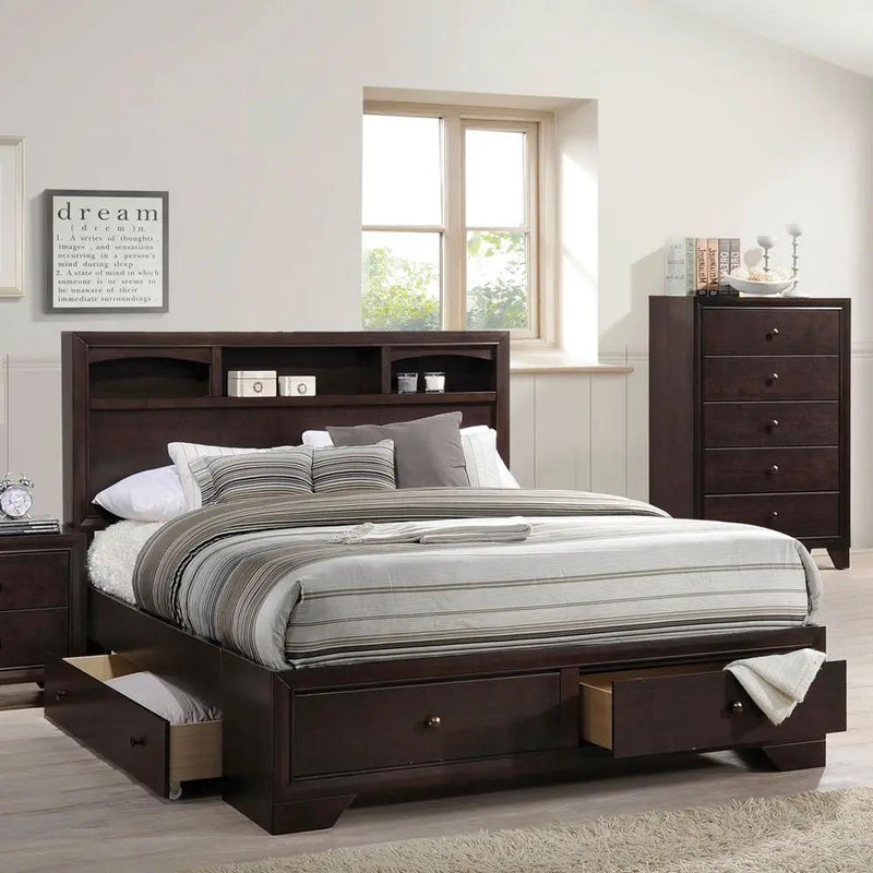 Madison II - Bed w/Storage by Unique Piece Furniture