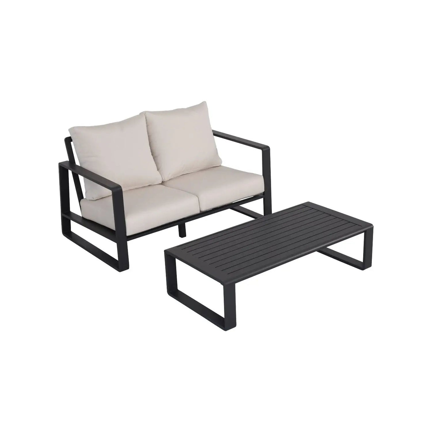 Durable Sofa With Rectangular Coffee Table by HouseOfZazla