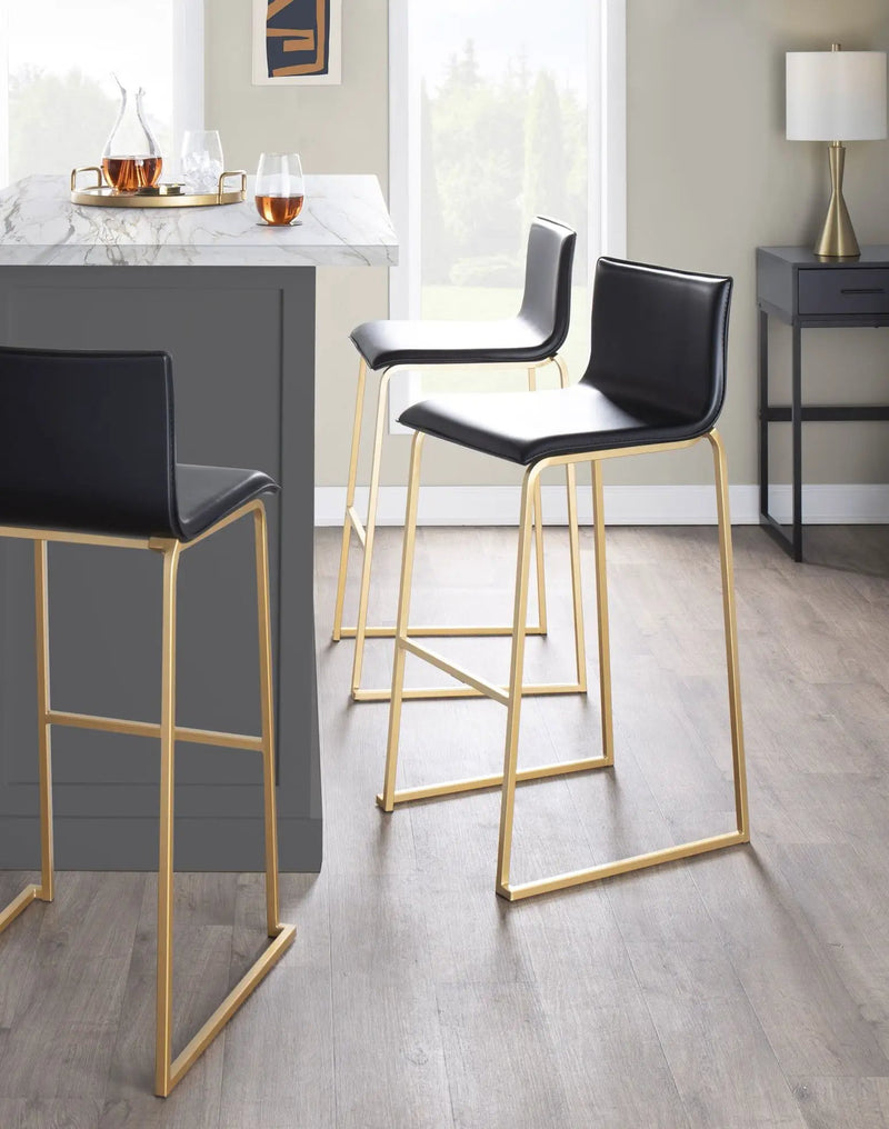 Mara - Contemporary Upholstered Barstool (Set of 2) by Unique Piece Furniture