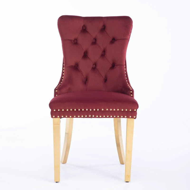 Nikki - Modern, High-End Tufted Dining Chair (Set of 2) by Unique Piece Furniture
