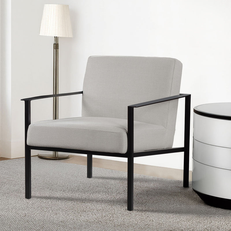 Millie - Stationary Accent Chair - Off White by HouseOfZazla