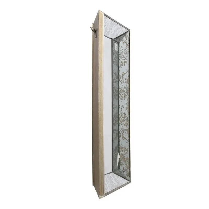 Antique Rectangle Mirror with Floral Accents by HouseOfZazla