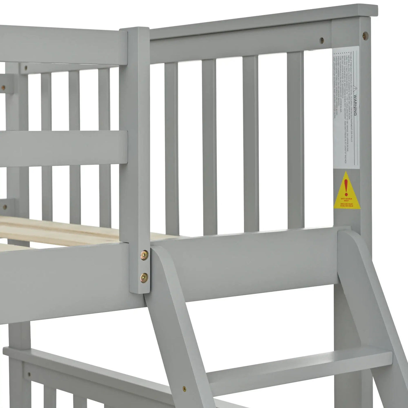Bunk Bed With Ladder, And Safety Guard Rails by HouseOfZazla