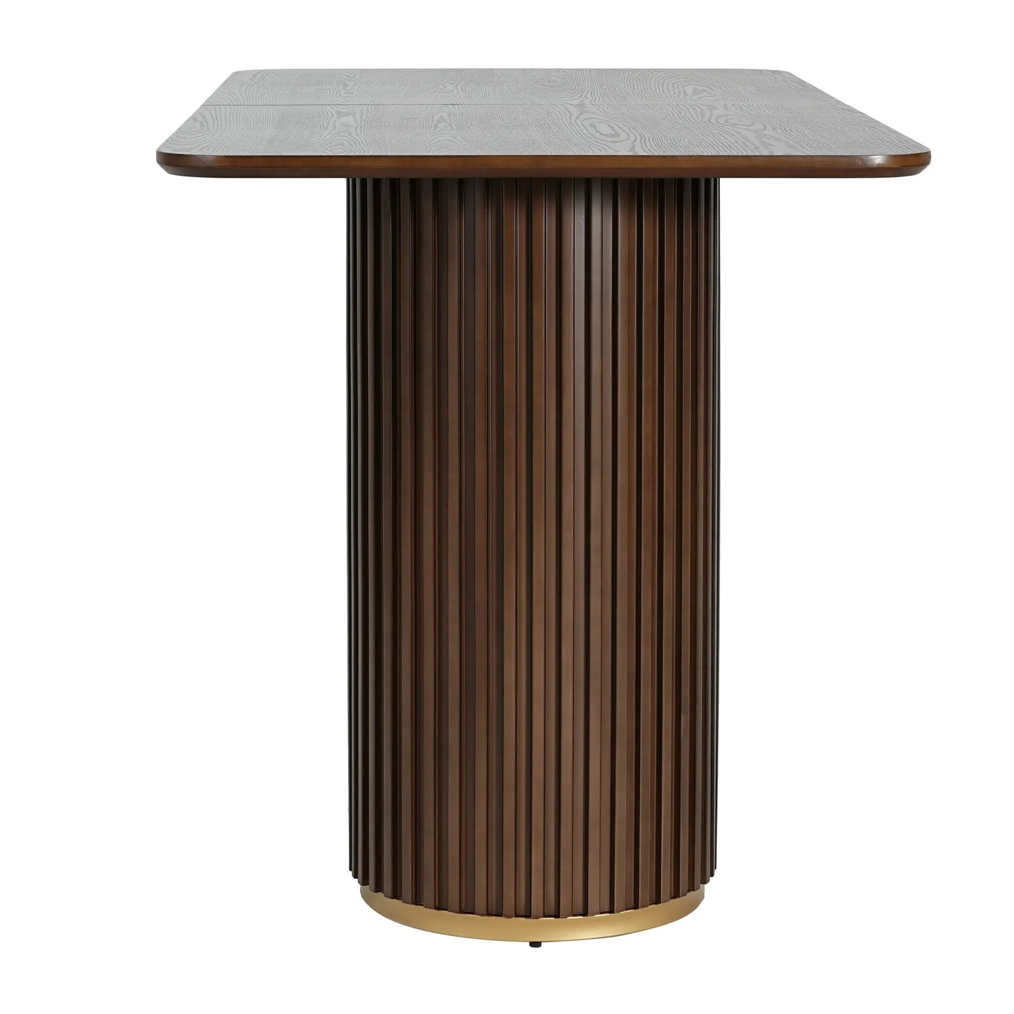 63"L Counter Table - Walnut by HouseOfZazla