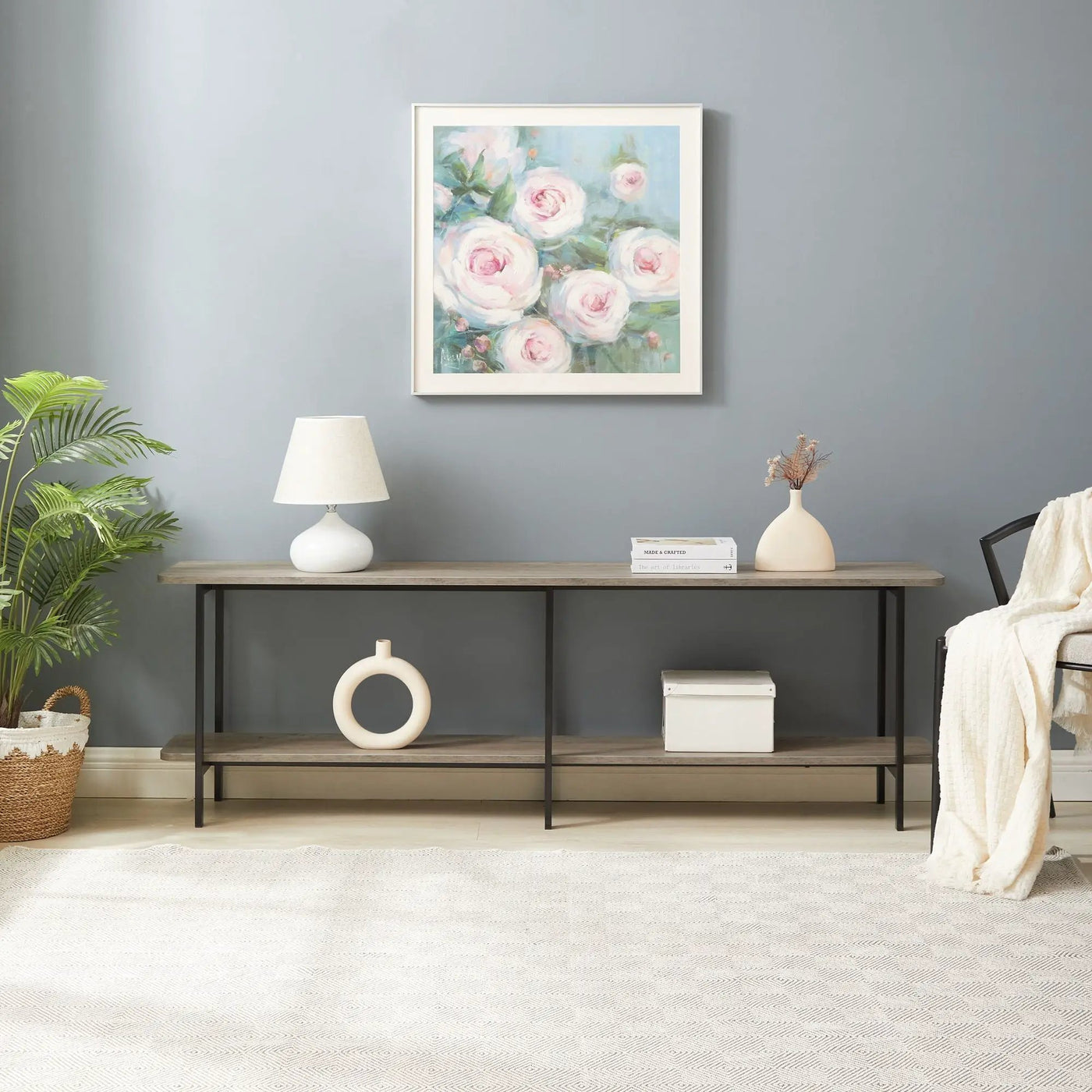 Celine - 2 Shelf Console Table by HouseOfZazla