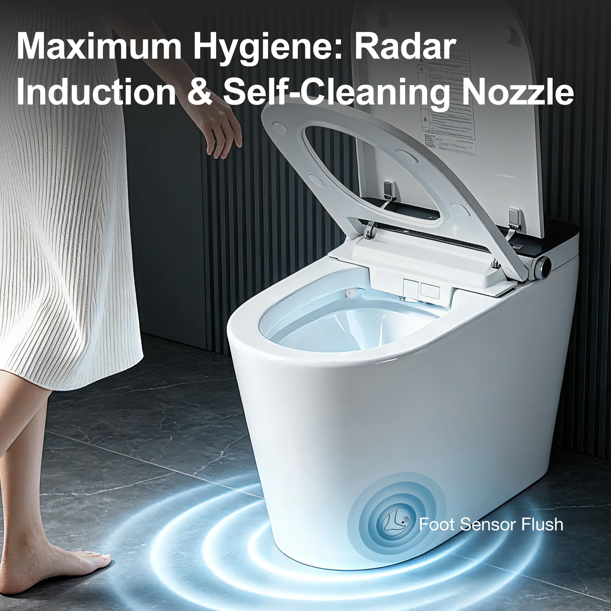 Household Luxury Intelligent Toilet by HouseOfZazla