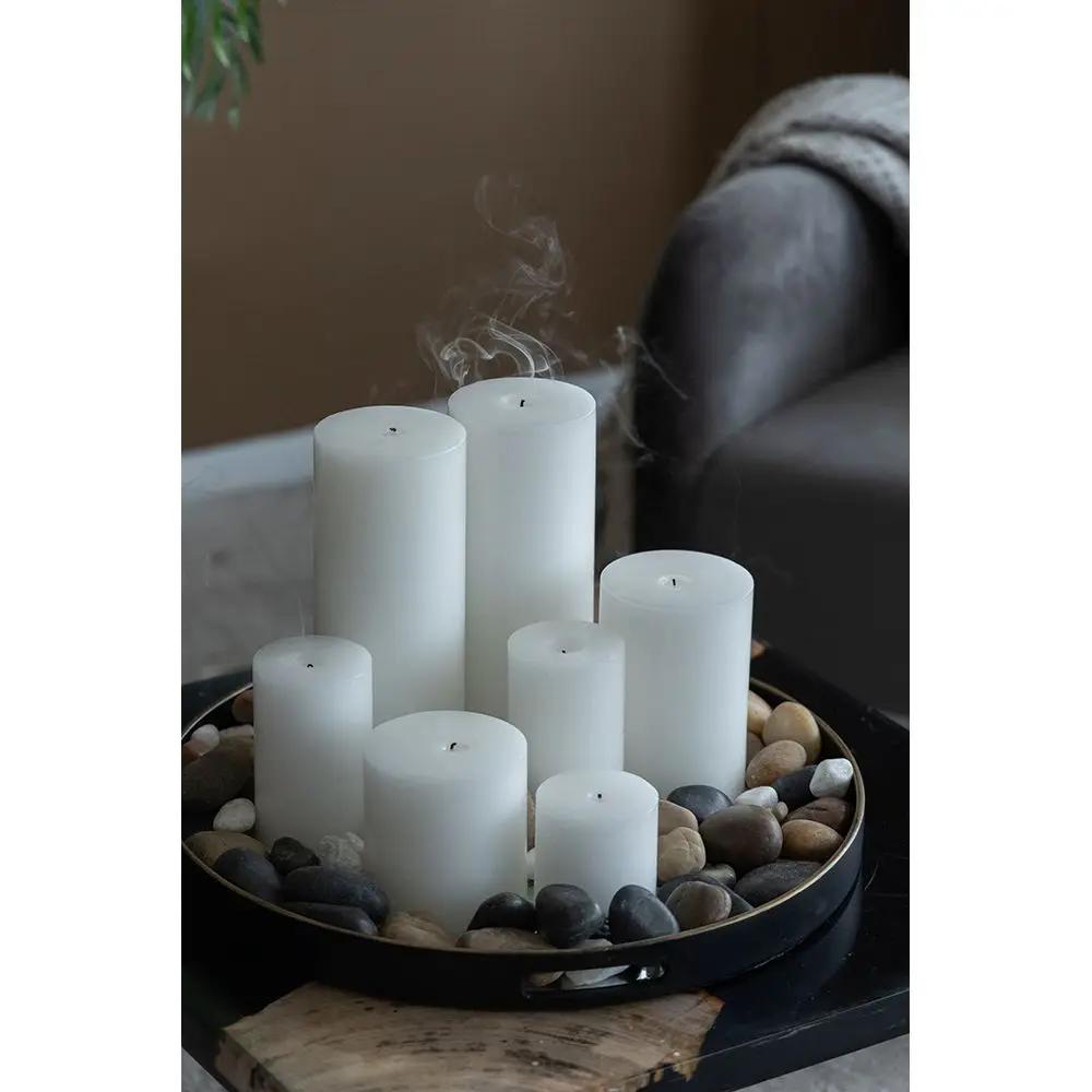 Unscented Soy Wax Candle (Set of 2) by HouseOfZazla