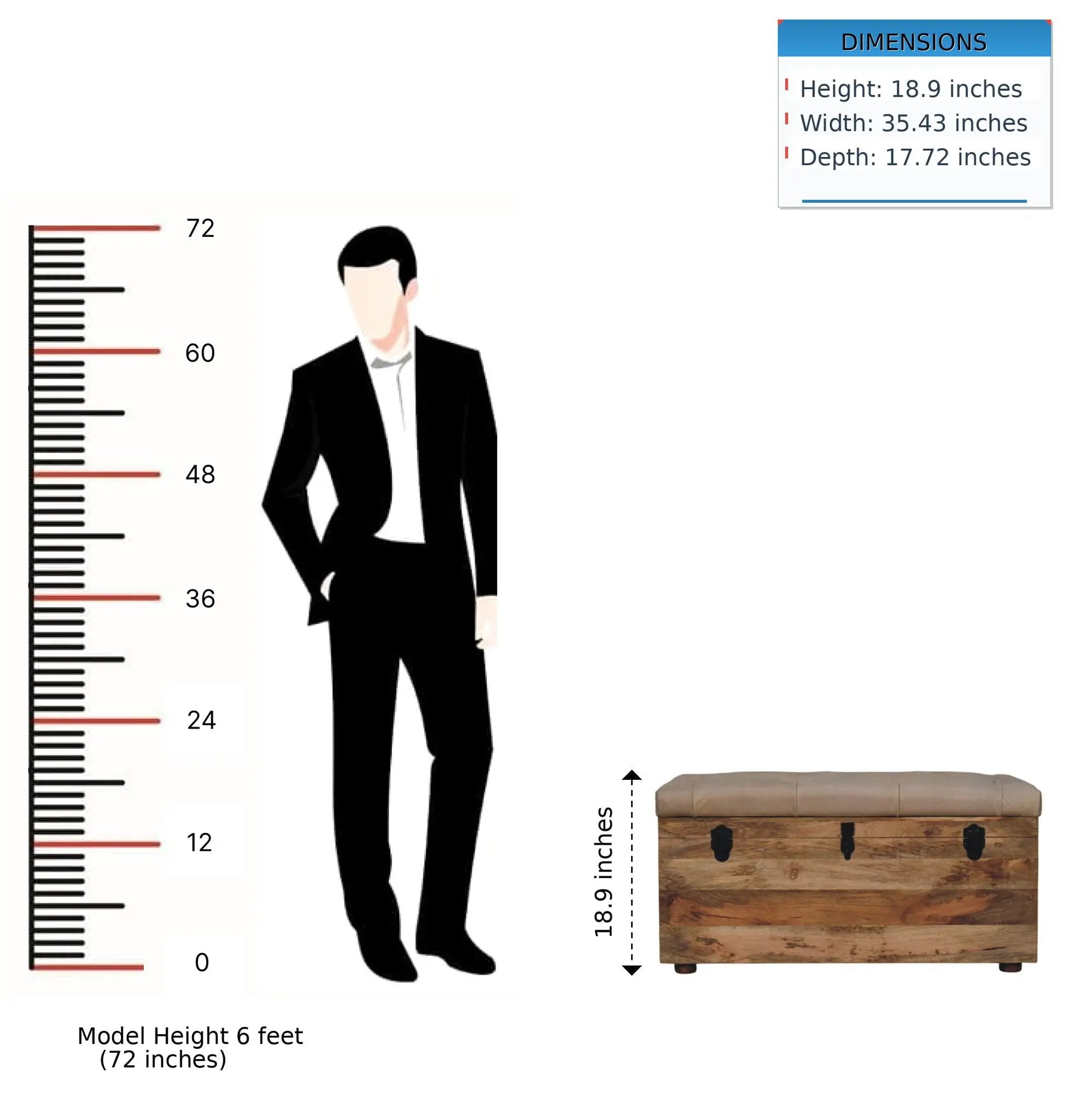 Buffalo - Storage Trunk by HouseOfZazla