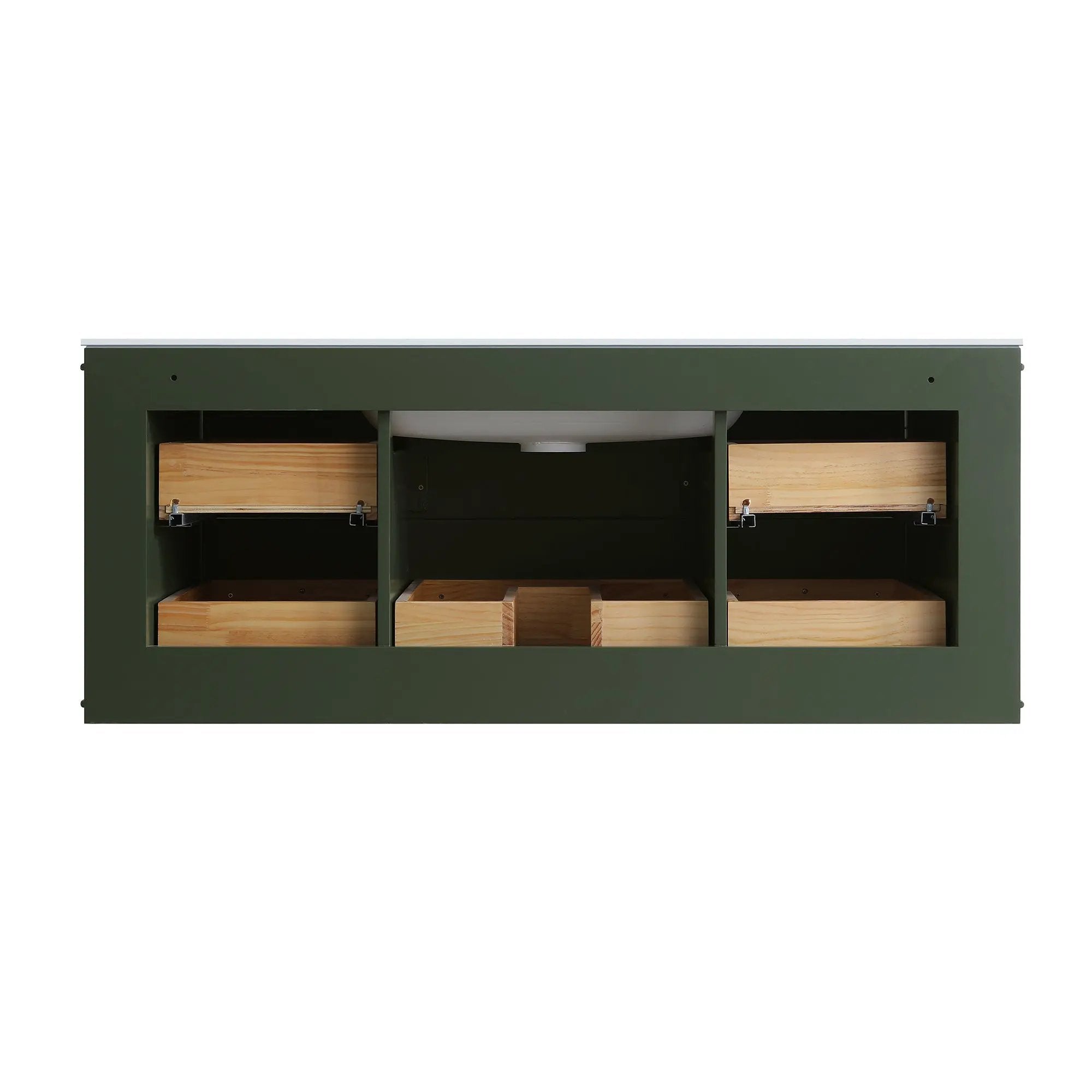 48" Wall Mounted & Floating Single Bathroom Vanity by HouseOfZazla