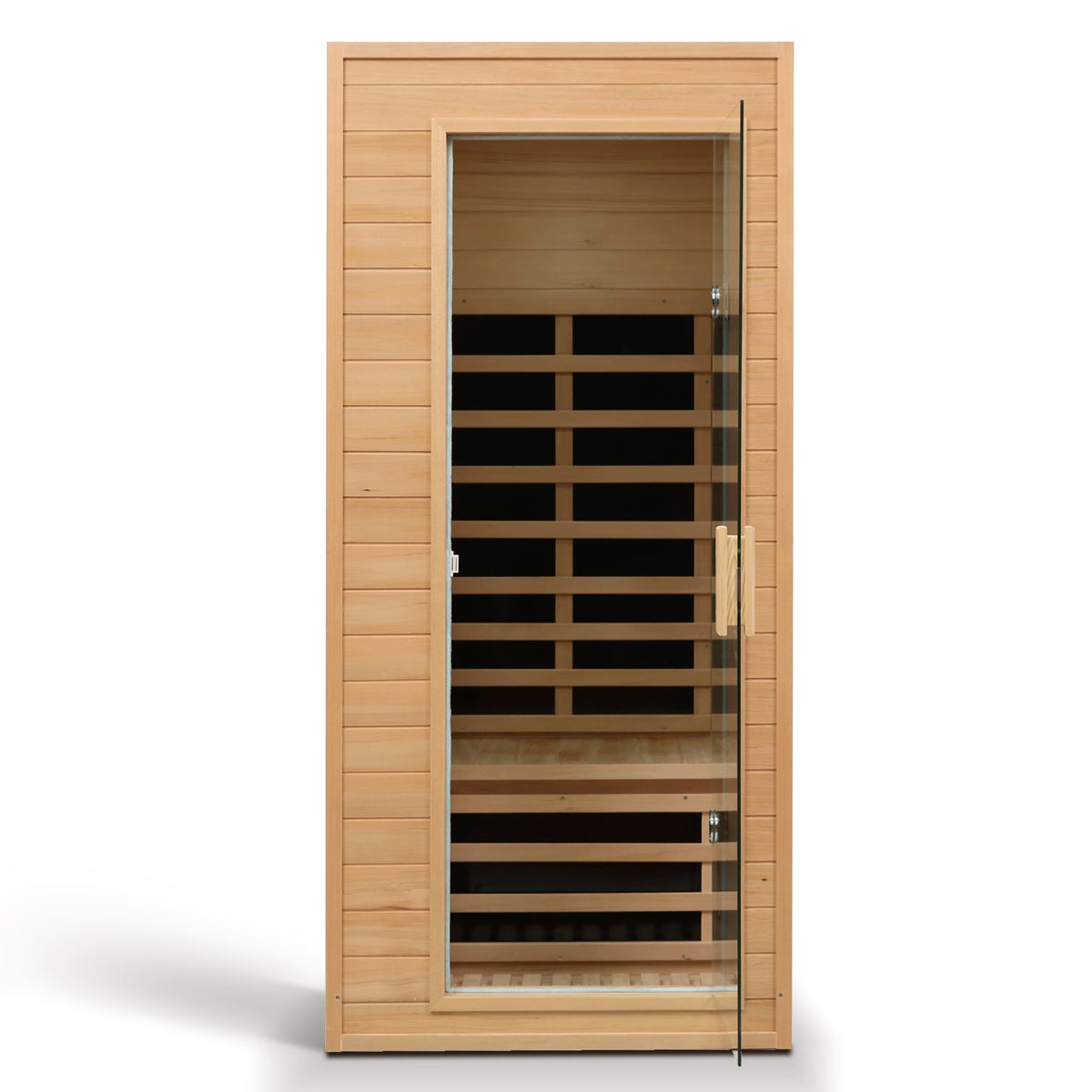 Hemlock Infrared Sauna with Bluetooth & LED Lighting - Natural Wood, photo 4 of 9