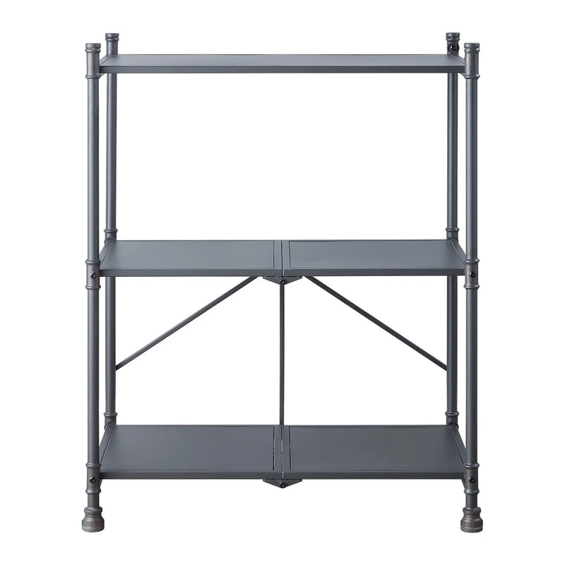 Cordelia - Hand-Brushed Console Table - Black / Bronze by Unique Piece Furniture