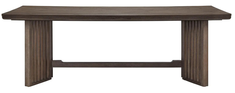 Kavanaugh - Trestle Dining Table - Weathered Kona Brown by Unique Piece Furniture