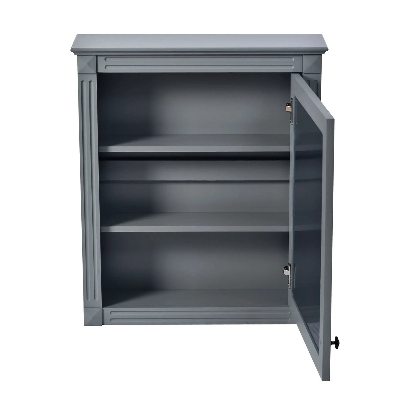 Wall Mounted Bathroom Storage Cabinet With Mirror, Medicine Cabinet With Height Adjustable Shelf by HouseOfZazla