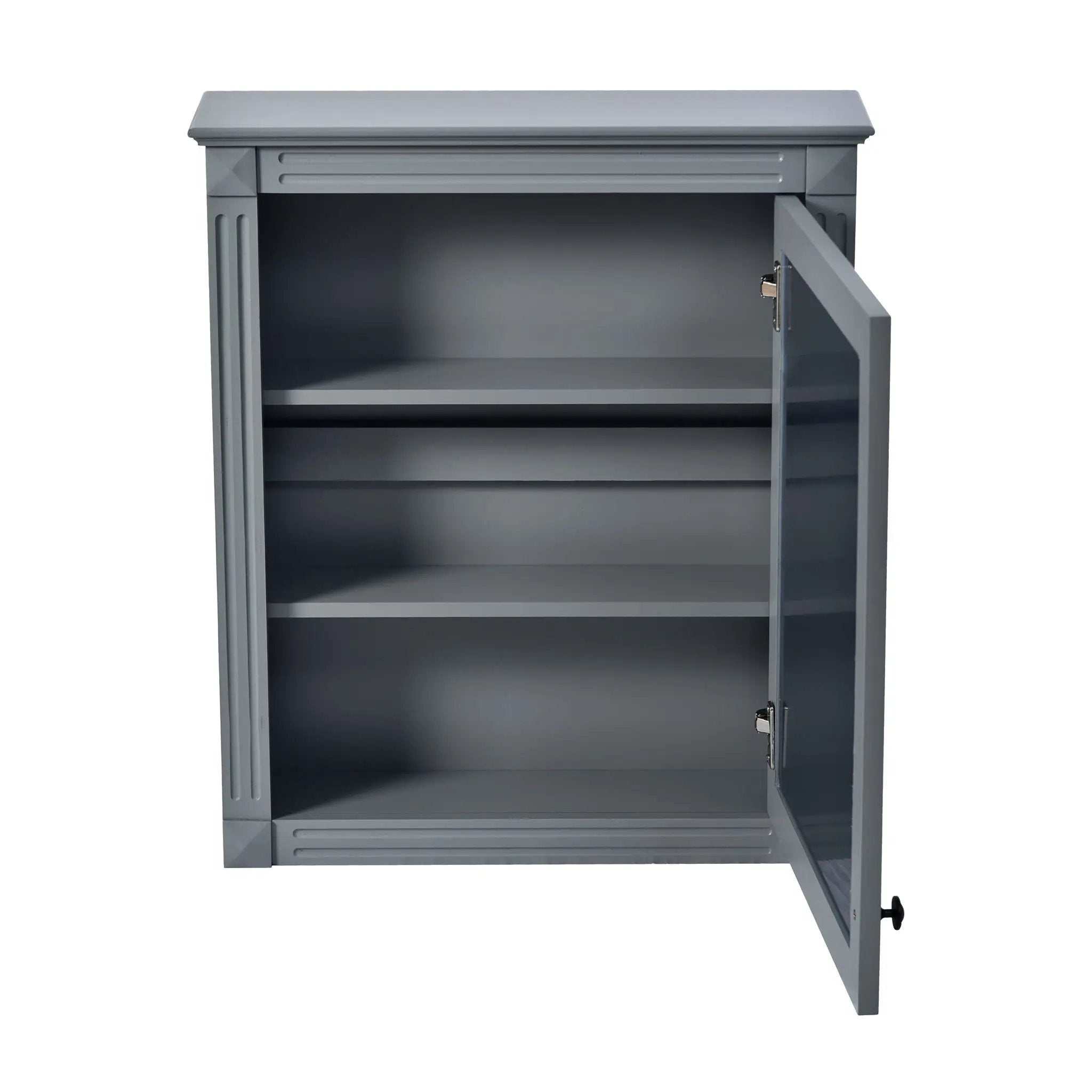 Wall Mounted Bathroom Storage Cabinet With Mirror, Medicine Cabinet With Height Adjustable Shelf by HouseOfZazla