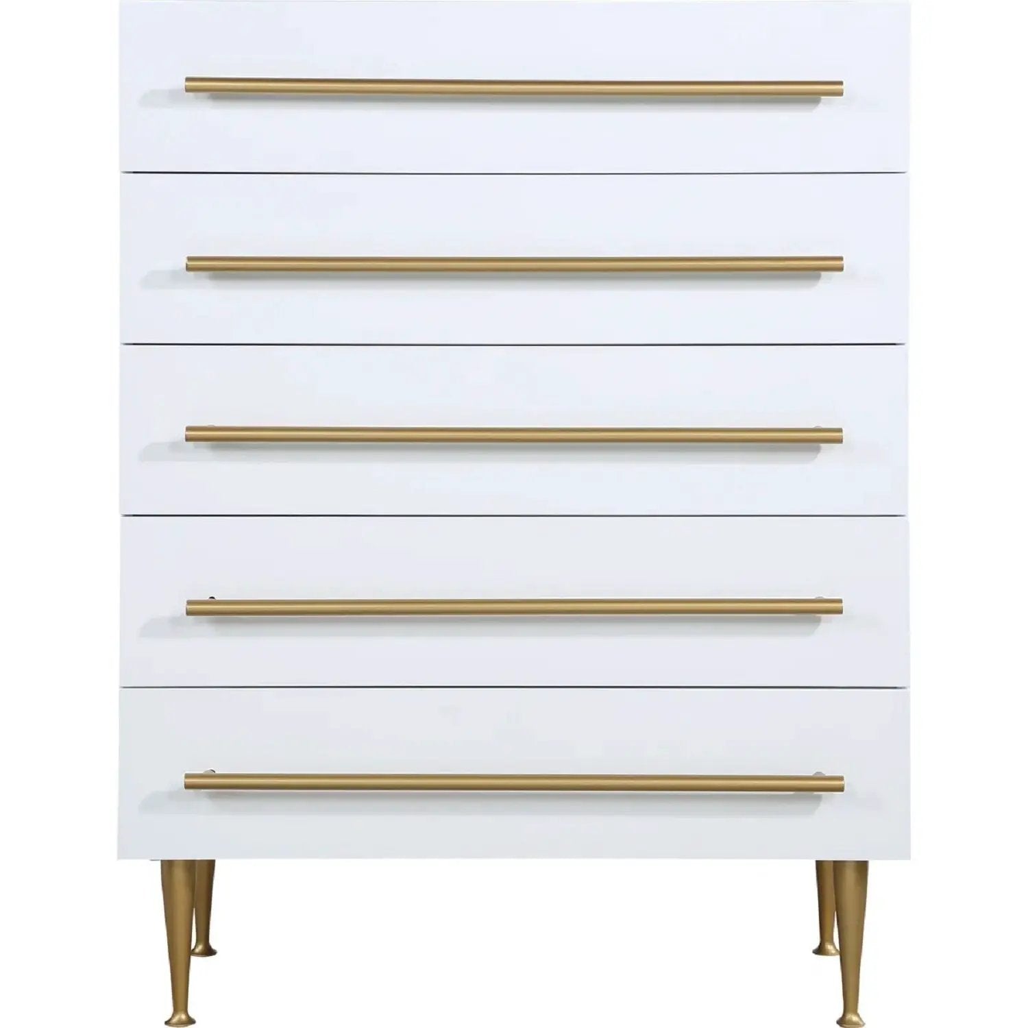 Contemporary 5 Drawer Chest For Bedroom by HouseOfZazla