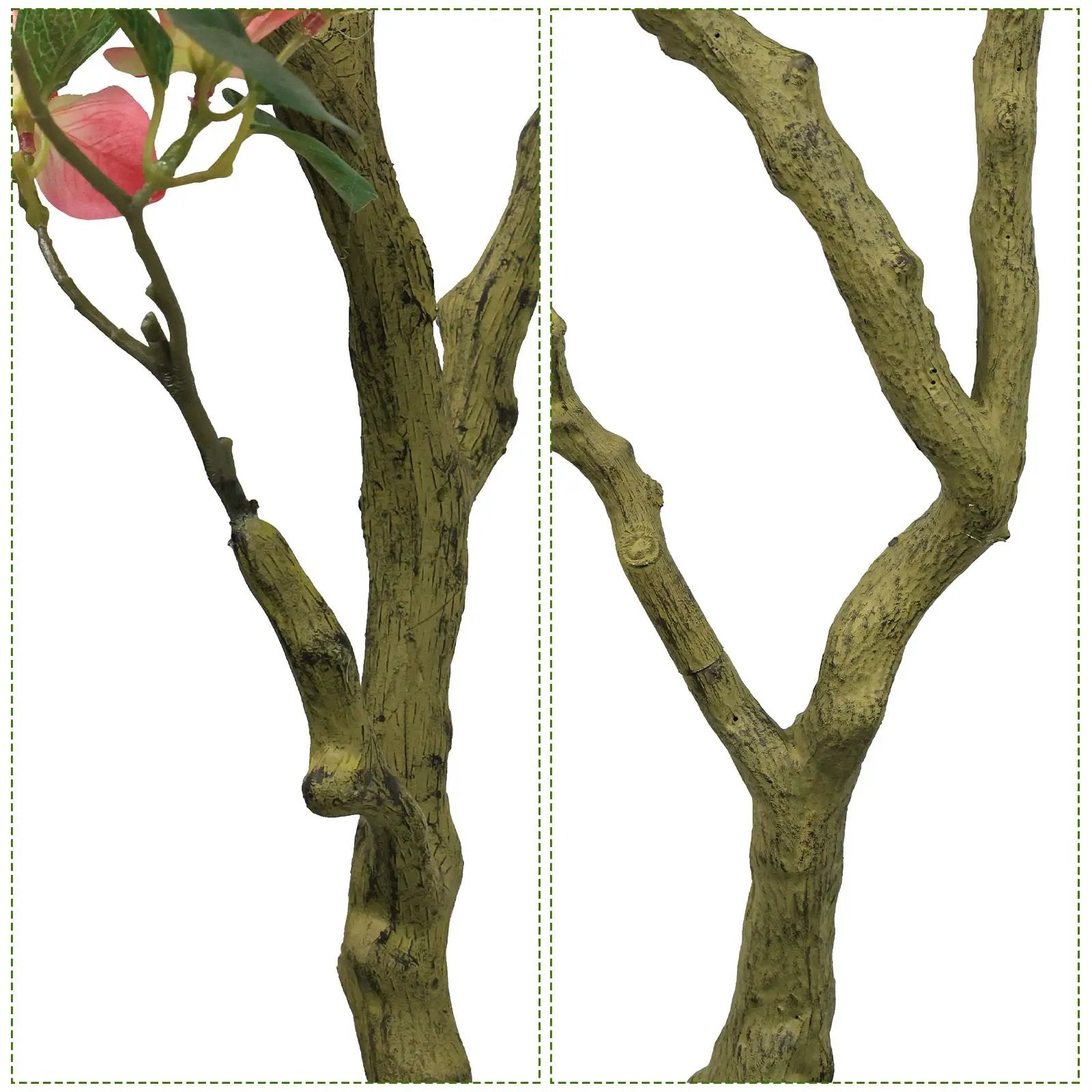 7Ft Artificial Bougainvillea Tree with Realistic Rose by HouseOfZazla
