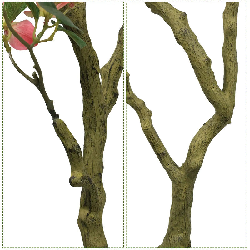 7Ft Artificial Bougainvillea Tree with Realistic Rose by HouseOfZazla