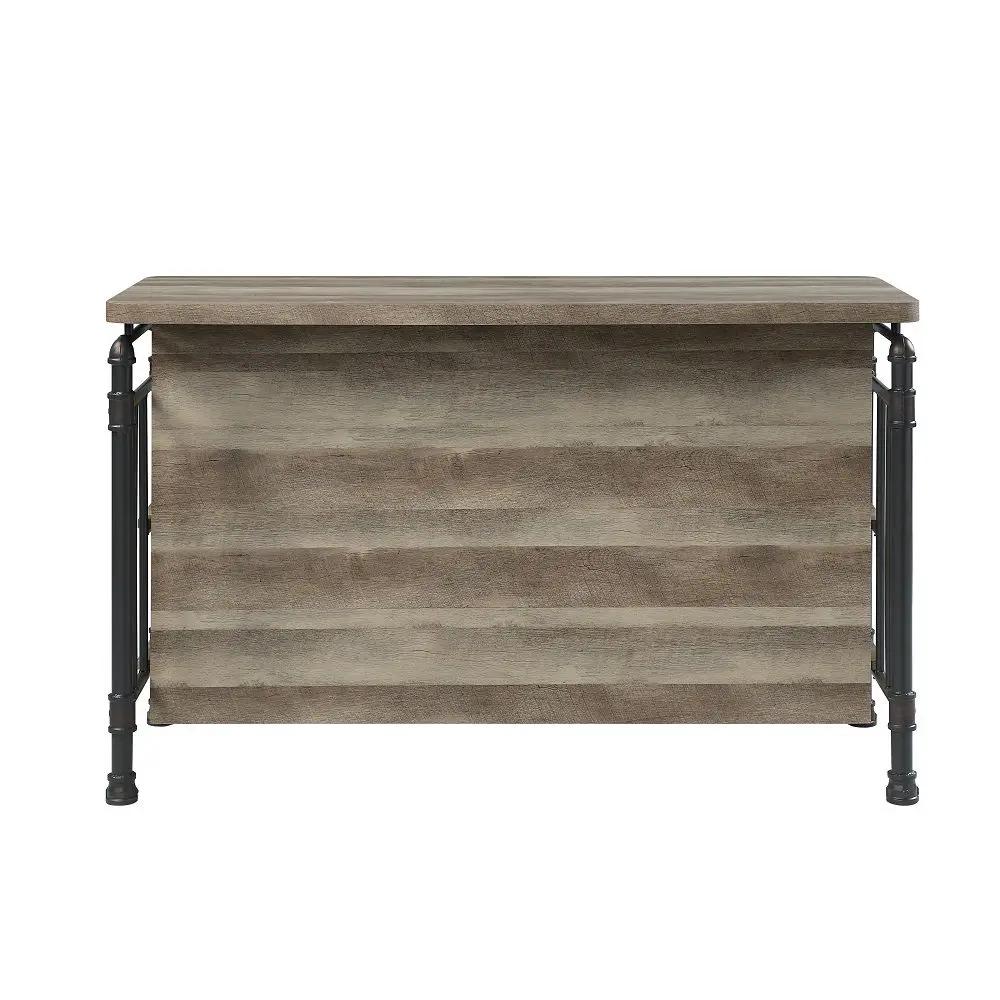 Edina - Counter Height Table - Antique Oak & Sandy Gray by Unique Piece Furniture