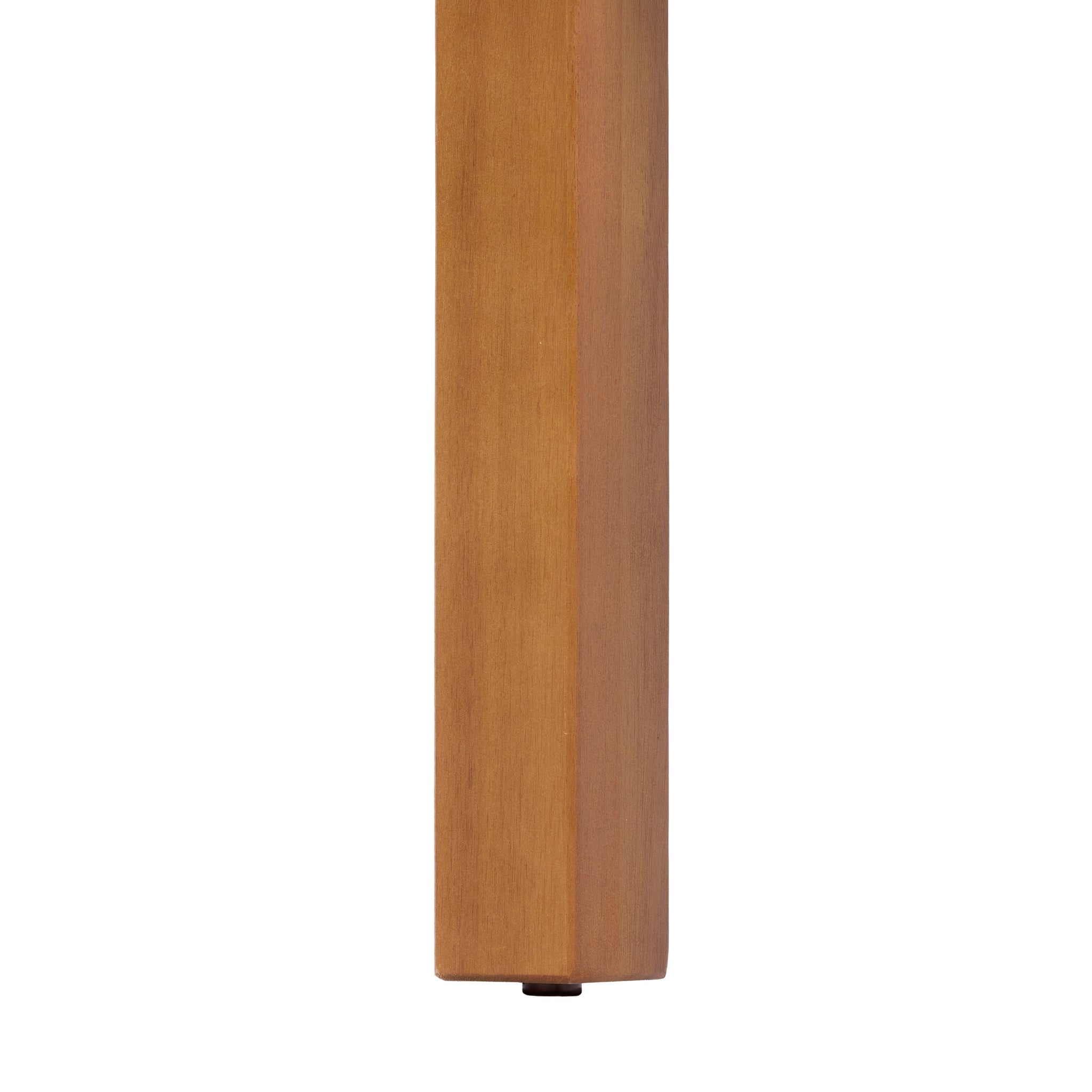 41.14-Inch Height Teak Finish Acacia Solid Wood Outdoor Dining Table by HouseOfZazla