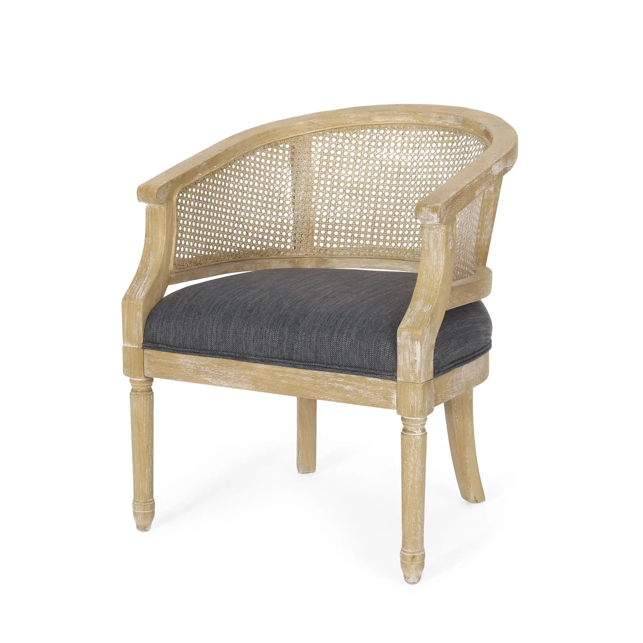 Curved Backrest Accent Chair by HouseOfZazla