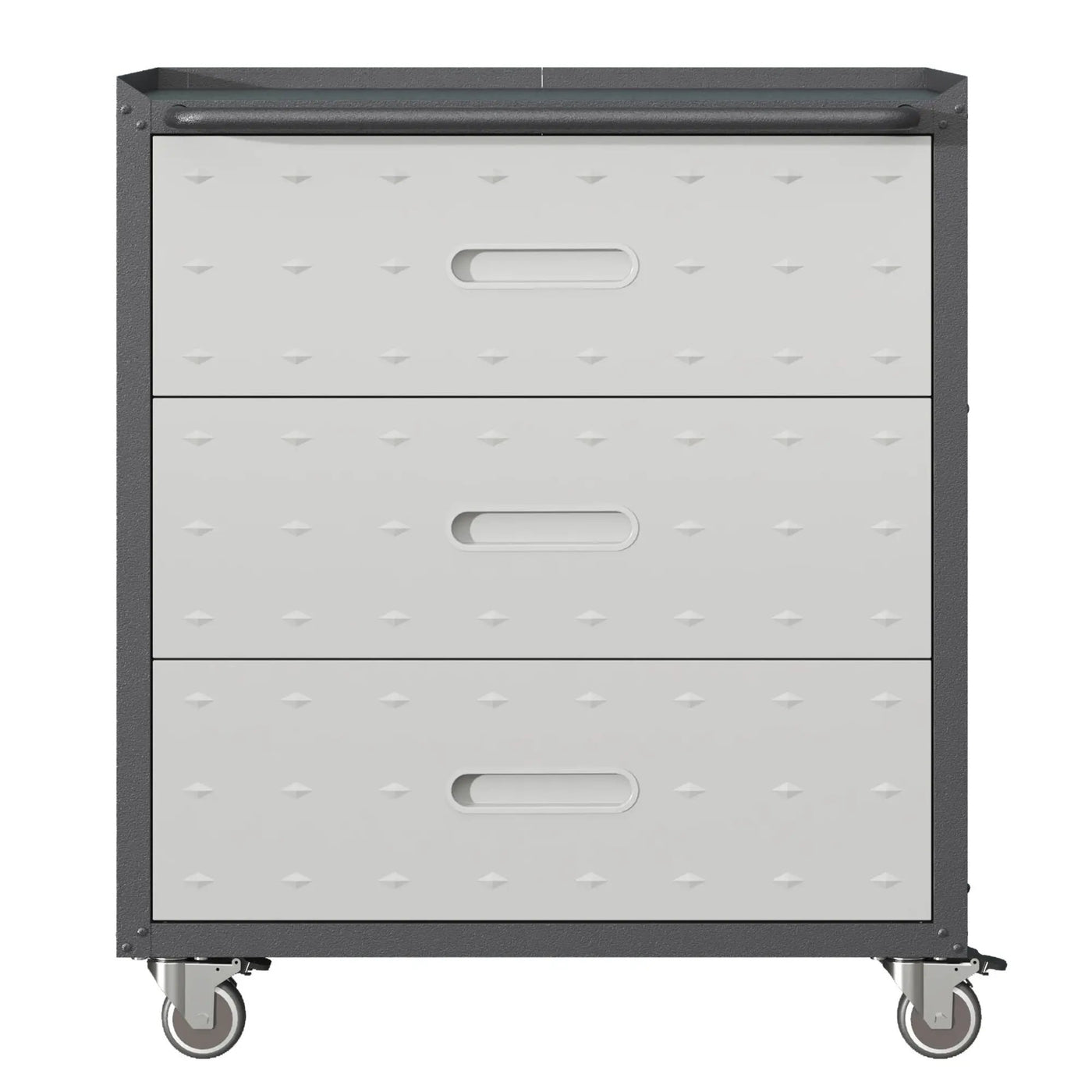 Heavy Duty Metal Storage Cabinet With Wheels 3 Drawer Tool Cabinet For Garage, Office, And Home Organizer Solutions by HouseOfZazla