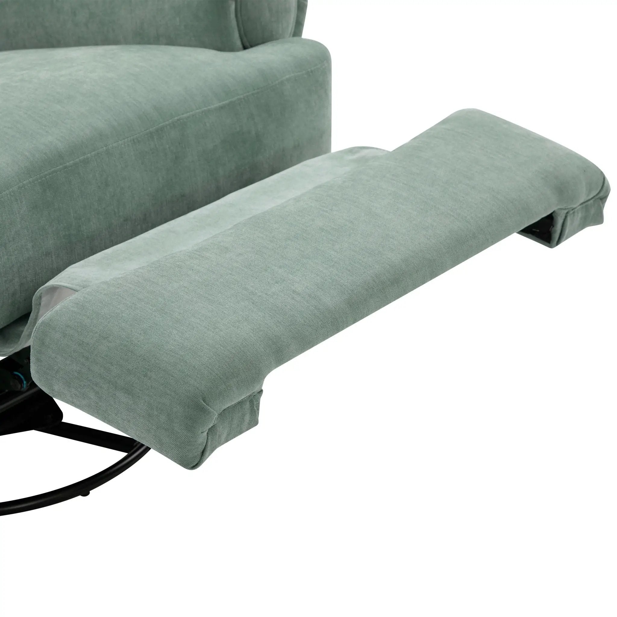 Manual Swivel Recliner Rocker Chair With Adjustable Backrest by HouseOfZazla
