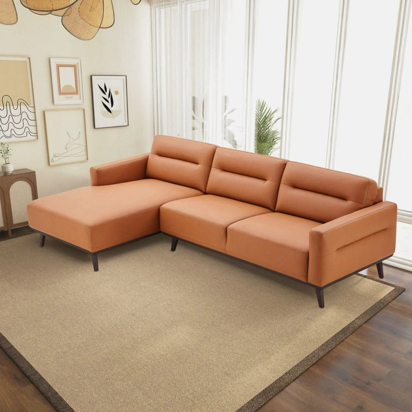 Ella - L-Shaped Sectional Couch by HouseOfZazla