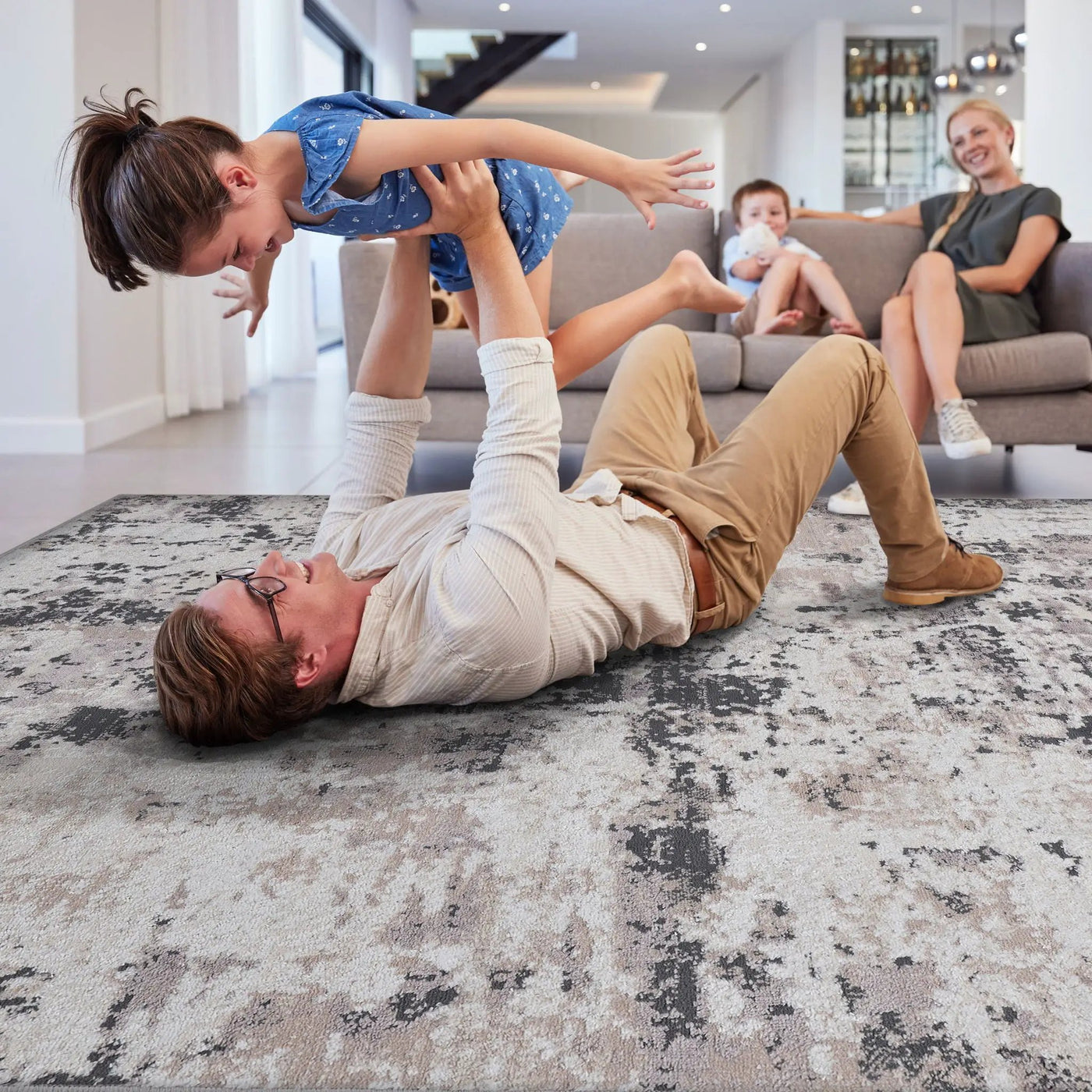 Payas - Abstract Runner Rug by HouseOfZazla