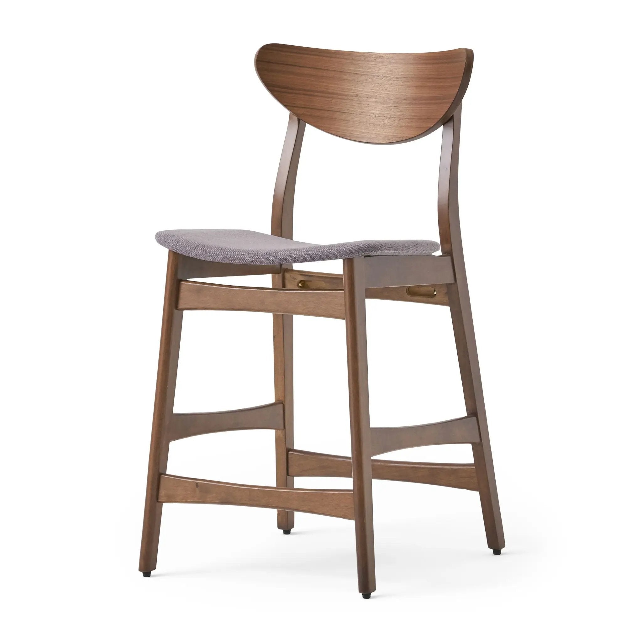 Elegant Counter Height Chair With Cushioned Seat by HouseOfZazla