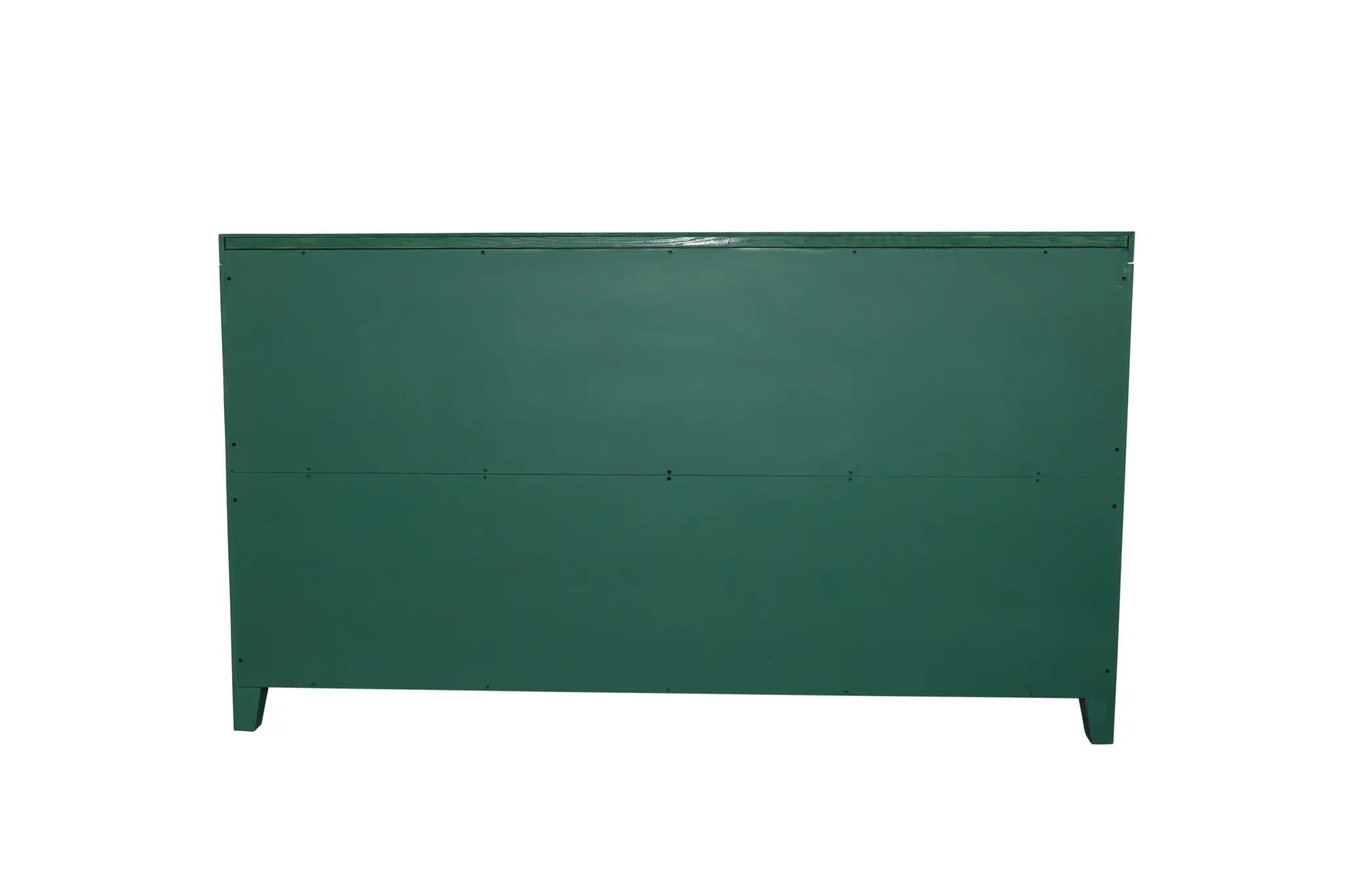 59in Green Accent Cabinet with 4 Doors Mid Century Modern Buffet by HouseOfZazla
