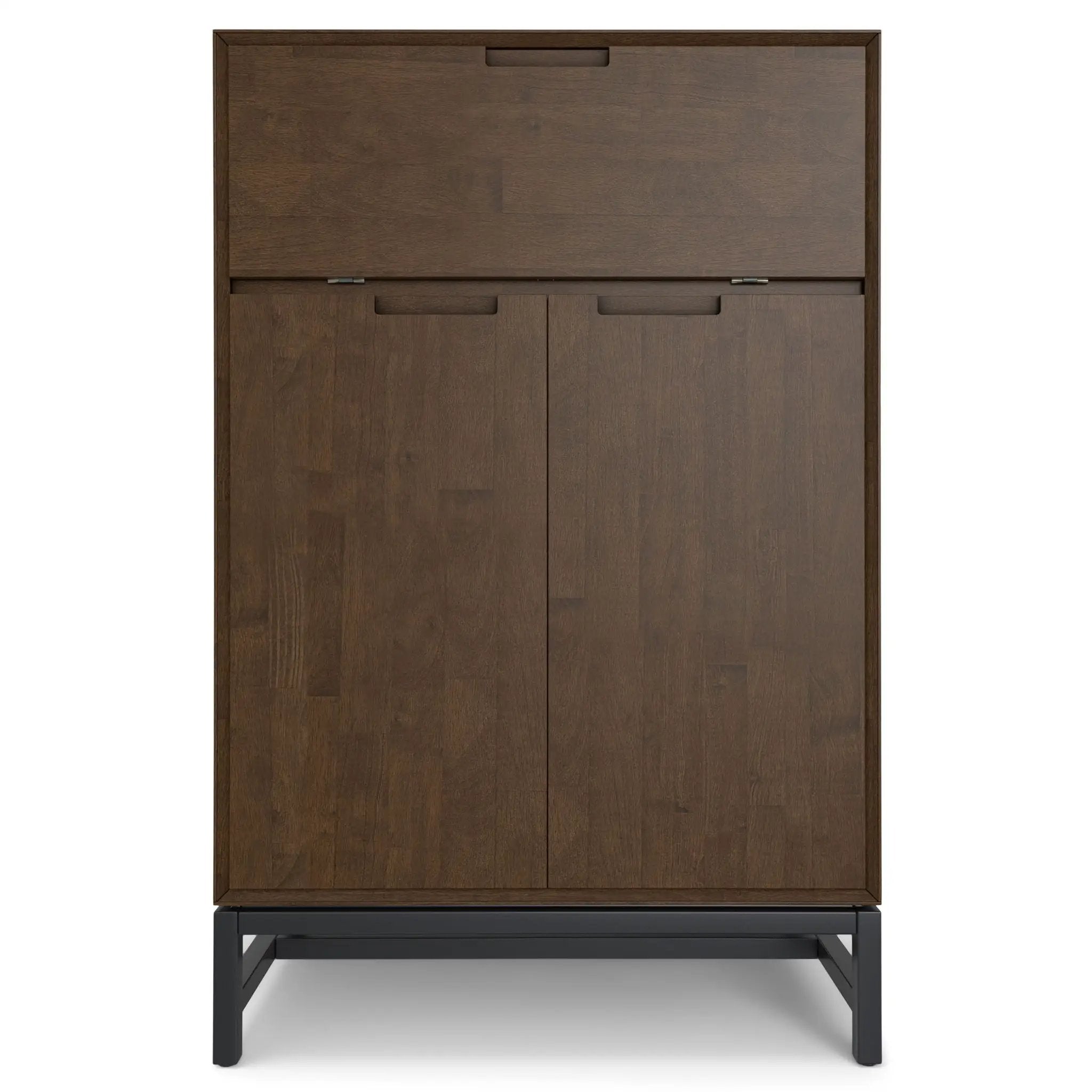Banting - Bar Cabinet - Walnut Brown by HouseOfZazla