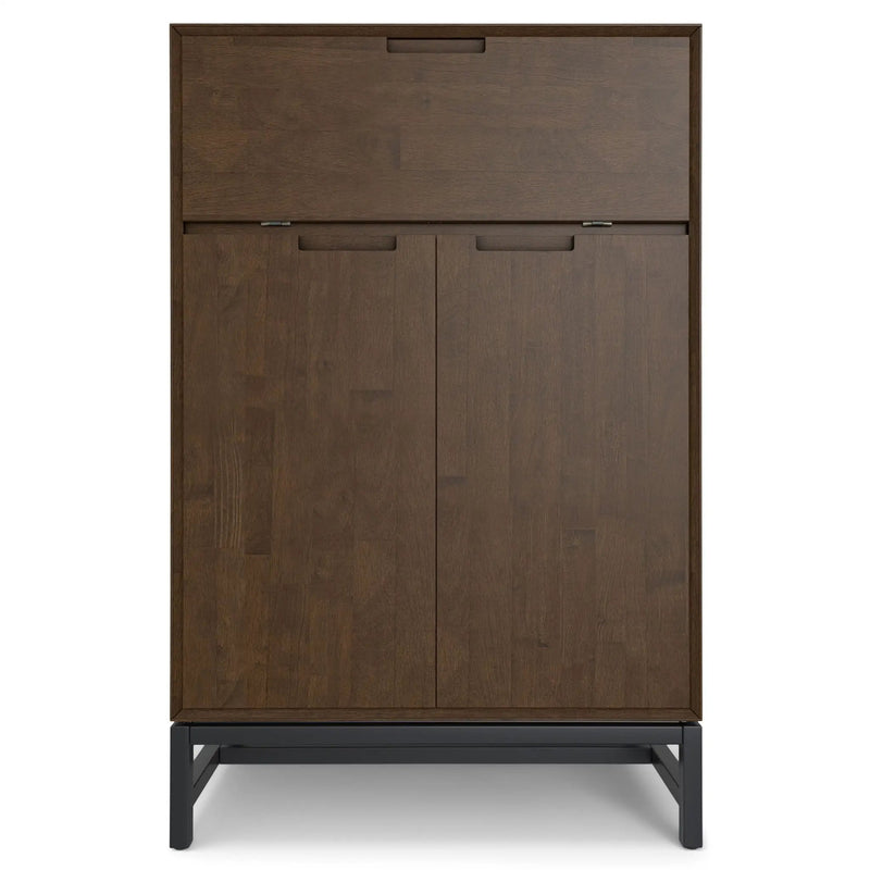 Banting - Bar Cabinet - Walnut Brown by HouseOfZazla