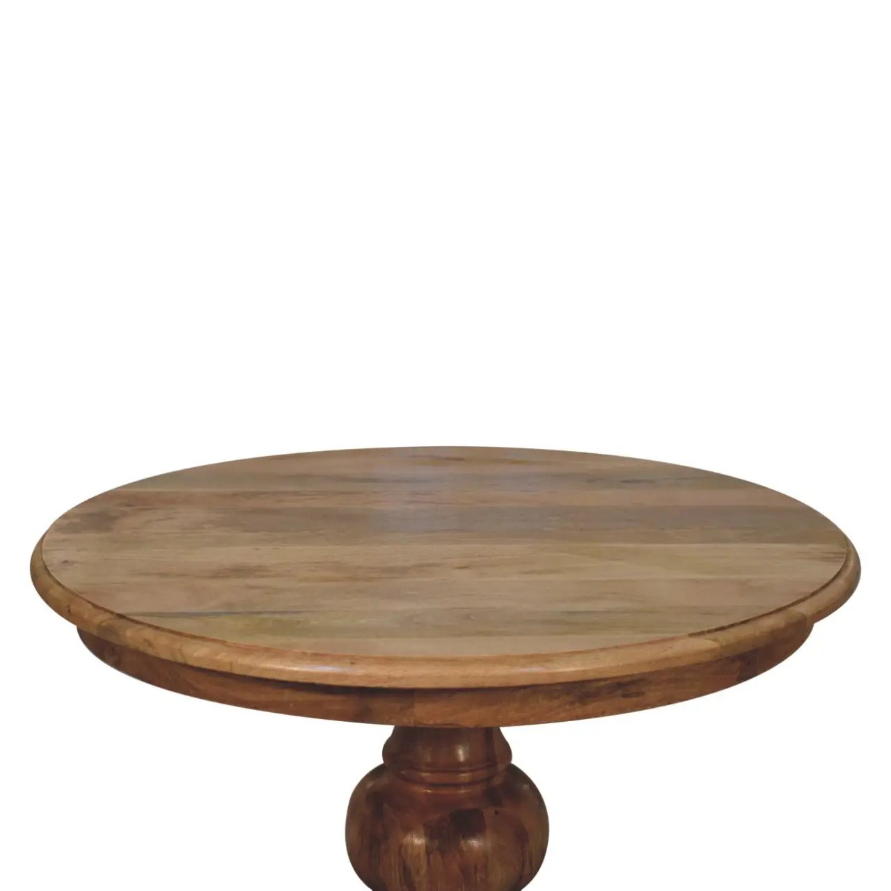 Round Turned Dining Table - Oak by HouseOfZazla