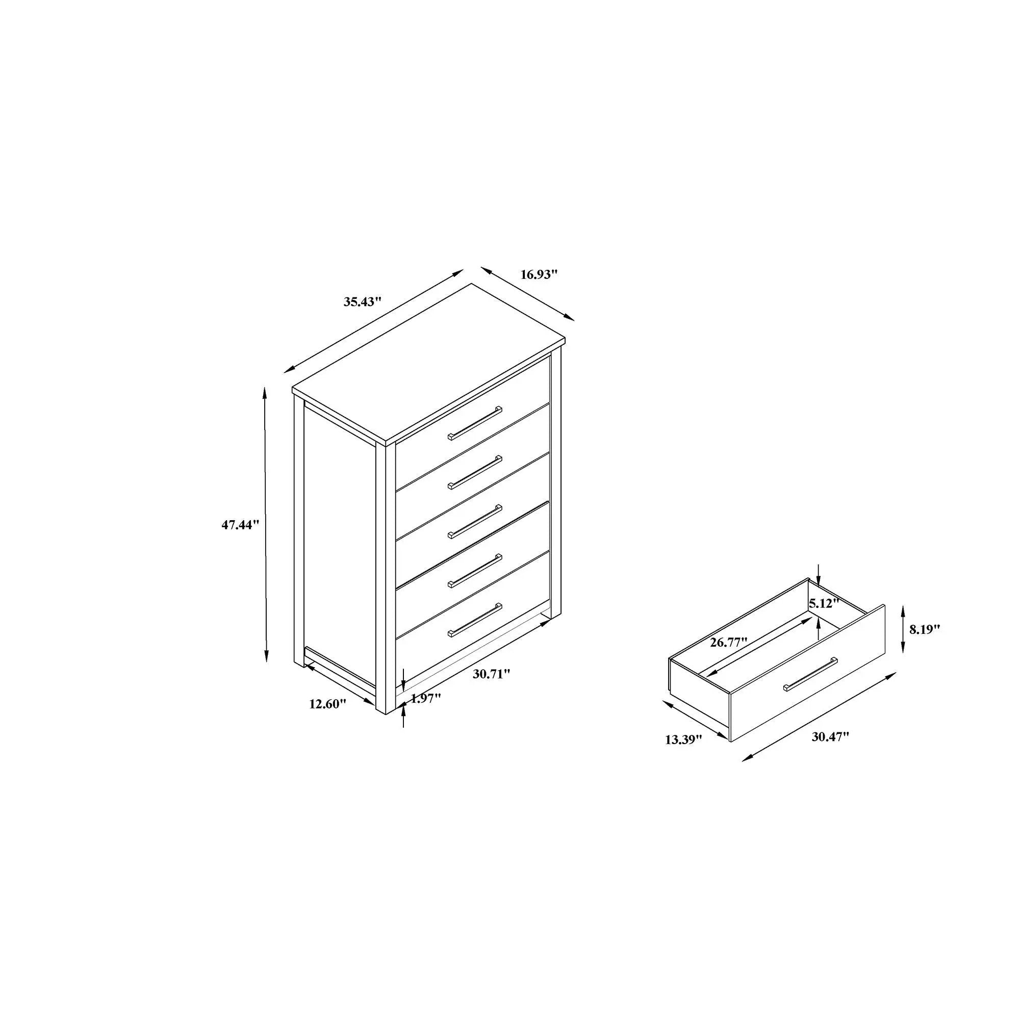 Avery - 5 Piece Set by HouseOfZazla