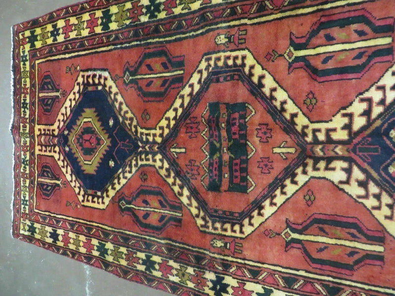 3' 4"X 7' Antique Handmade Turkish Wool Rug Organic #101 by Jewel Rugs