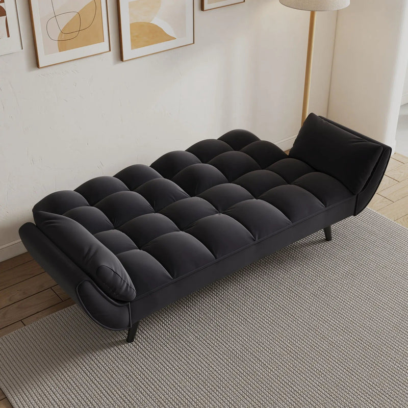 Sofa Soft Two Armrests Throw Pillow Pillow Comfortable Fit Apartment Bedroom Small Space by Unique Piece Furniture
