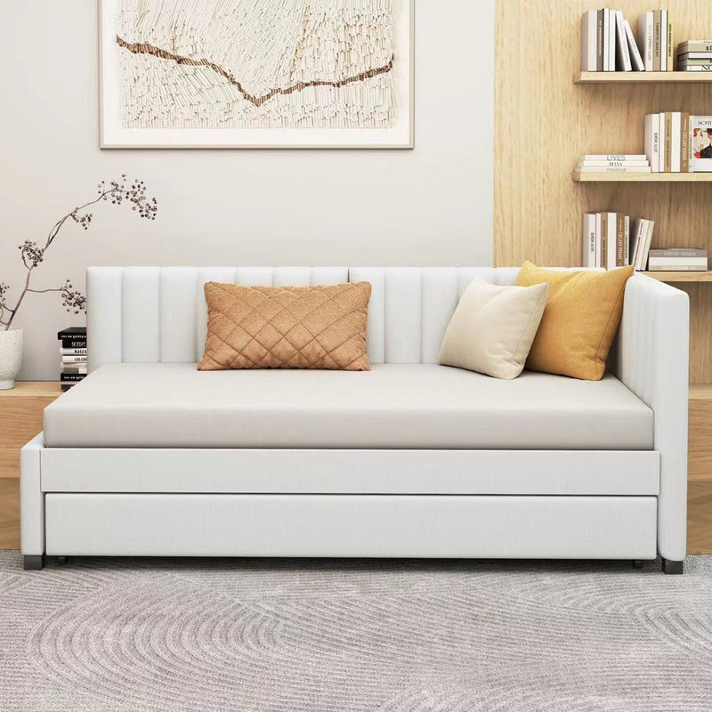 Upholstered Daybed, Sofa Bed Frame, No Box Spring Needed by HouseOfZazla