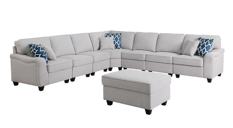 Leo - Comfor Modular Sofa And Ottoman by Unique Piece Furniture
