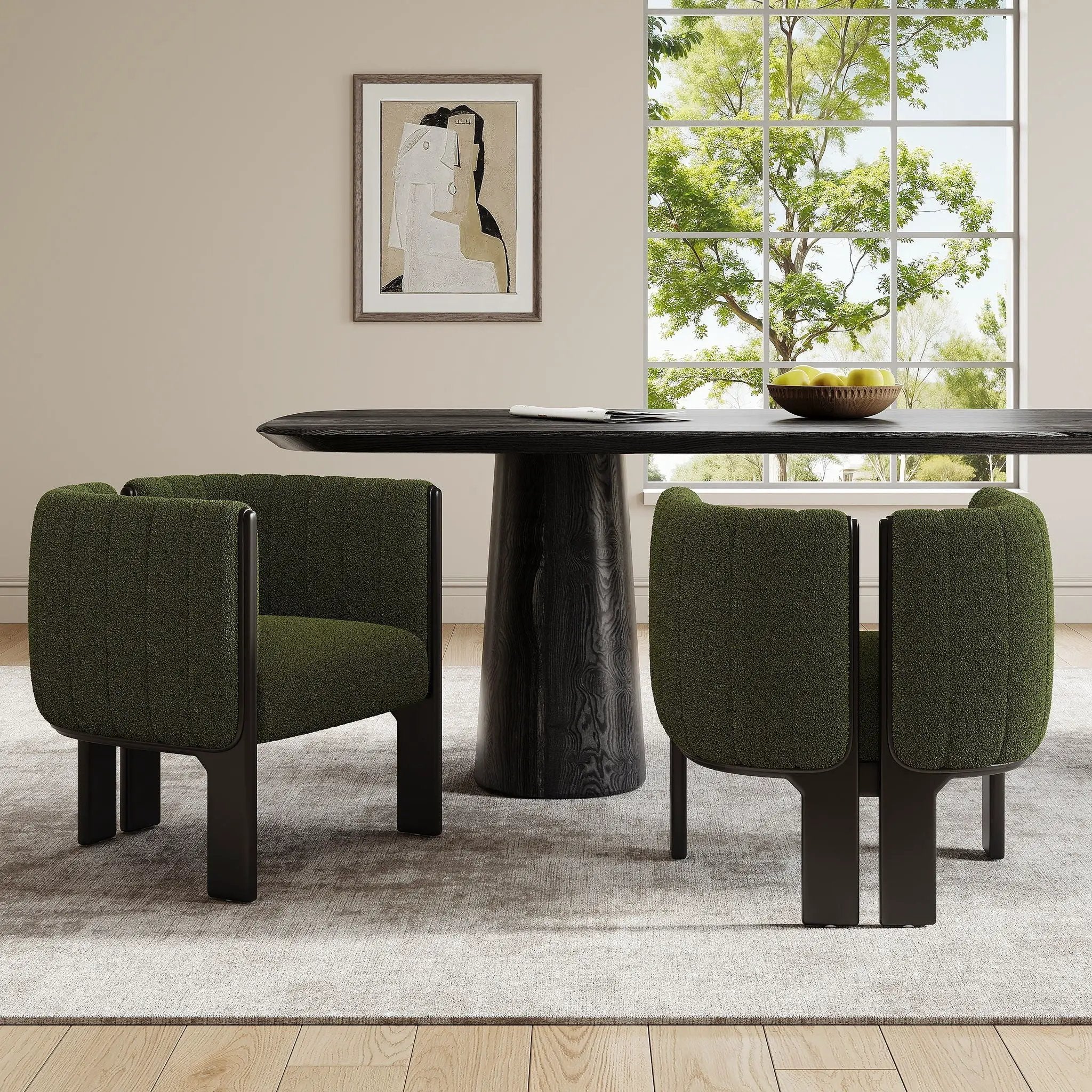 Comfort Stylish Seating Dining Chair Set by HouseOfZazla