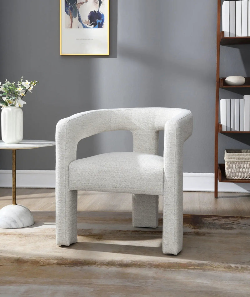Lomas - Boucle Side Chair (Set of 2) - Beige by HouseOfZazla