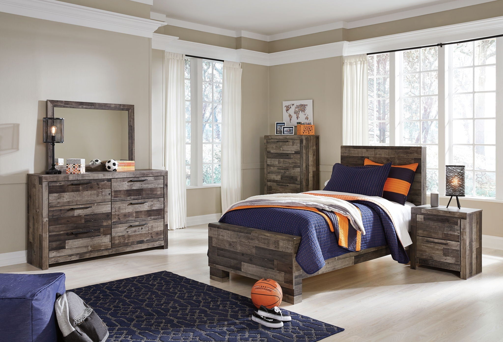 Derekson - Panel Bed by Unique Piece Furniture