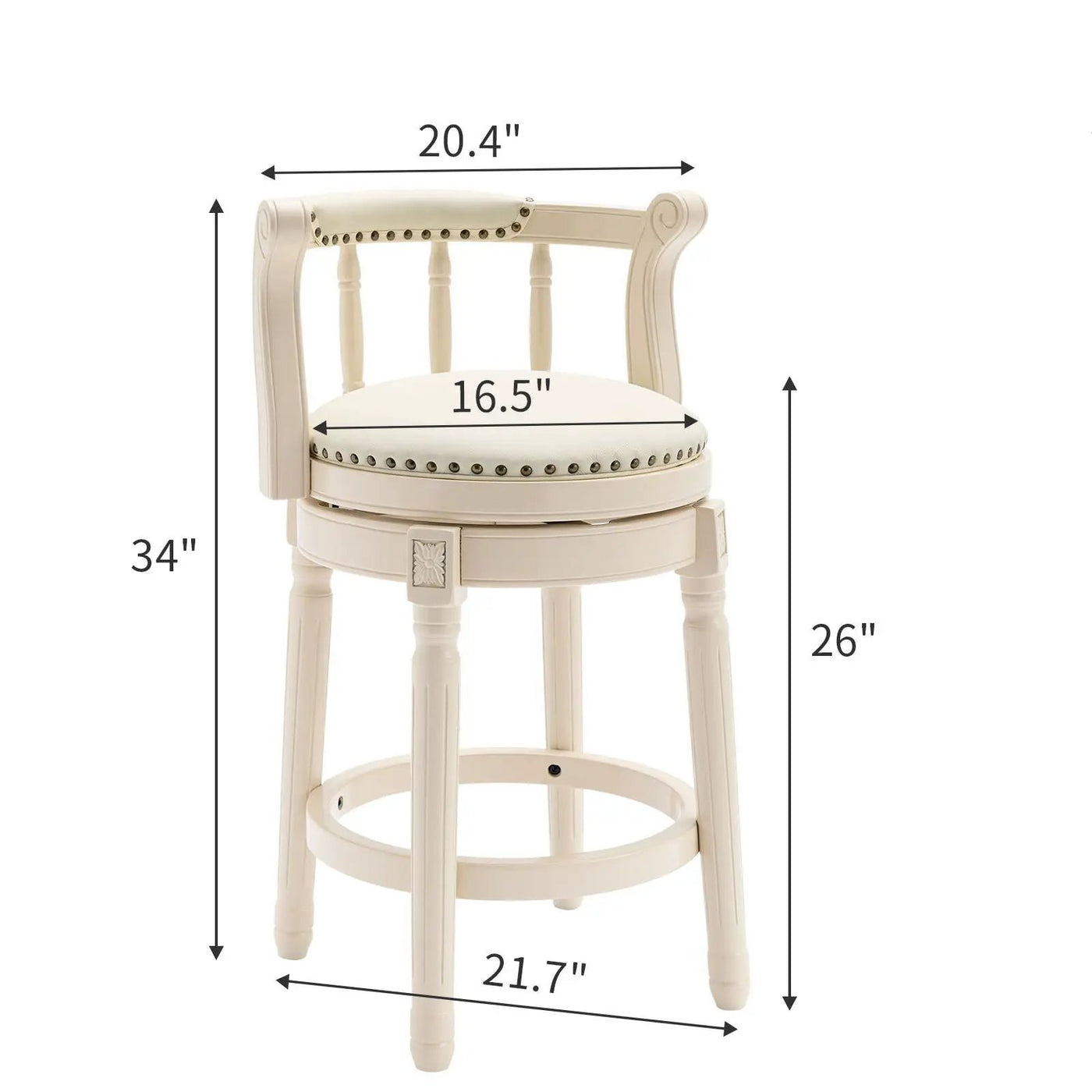 Wooden Bar Stool by HouseOfZazla