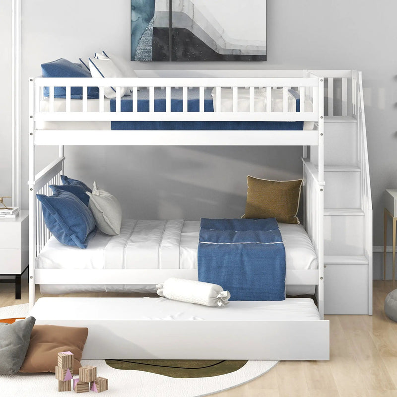 Bunk Bed With Staircase by Unique Piece Furniture