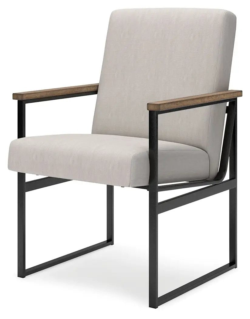 Montia - Home Office Desk Chair - Light Brown by Unique Piece Furniture