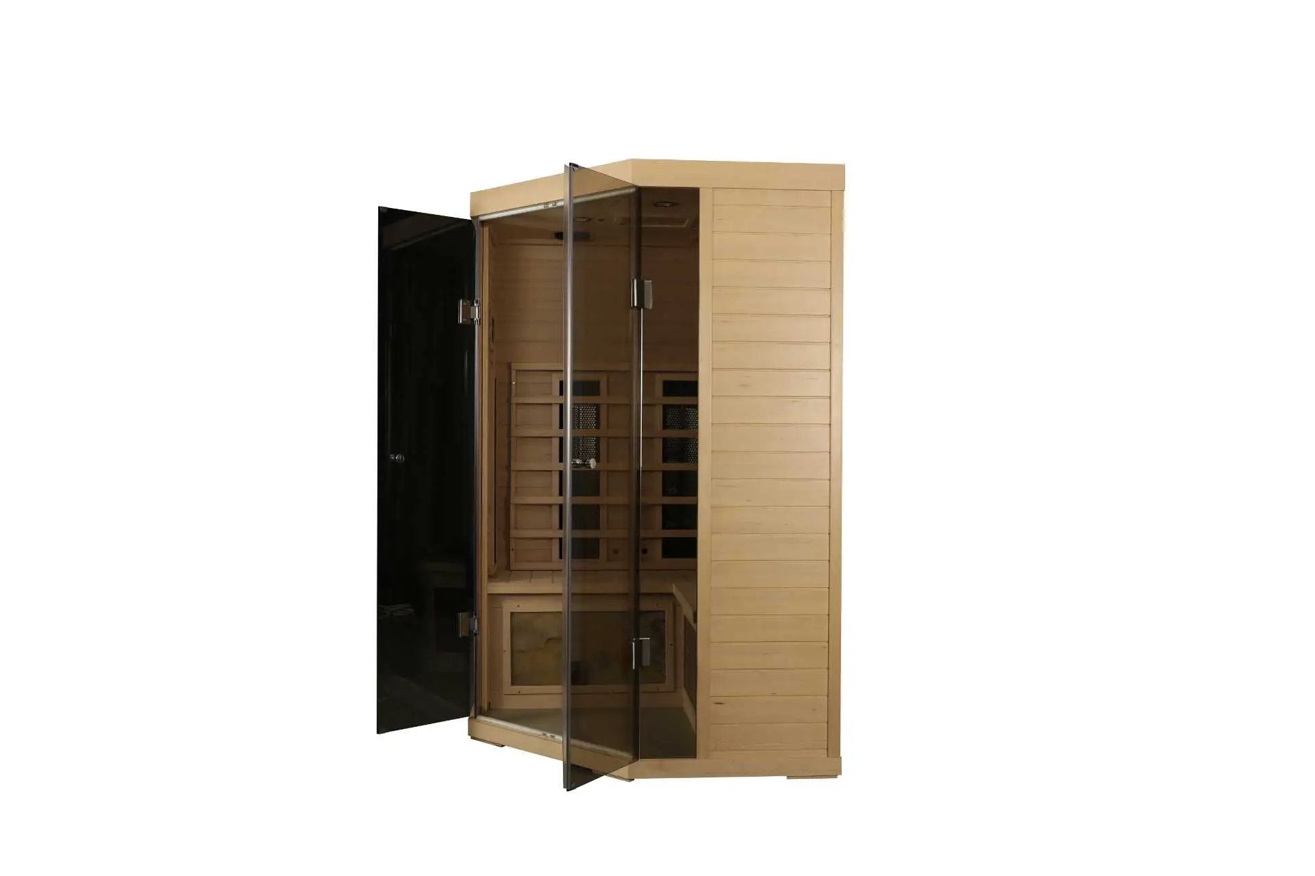 5-Person Hemlock Far-Infrared S Model Sauna by HouseOfZazla