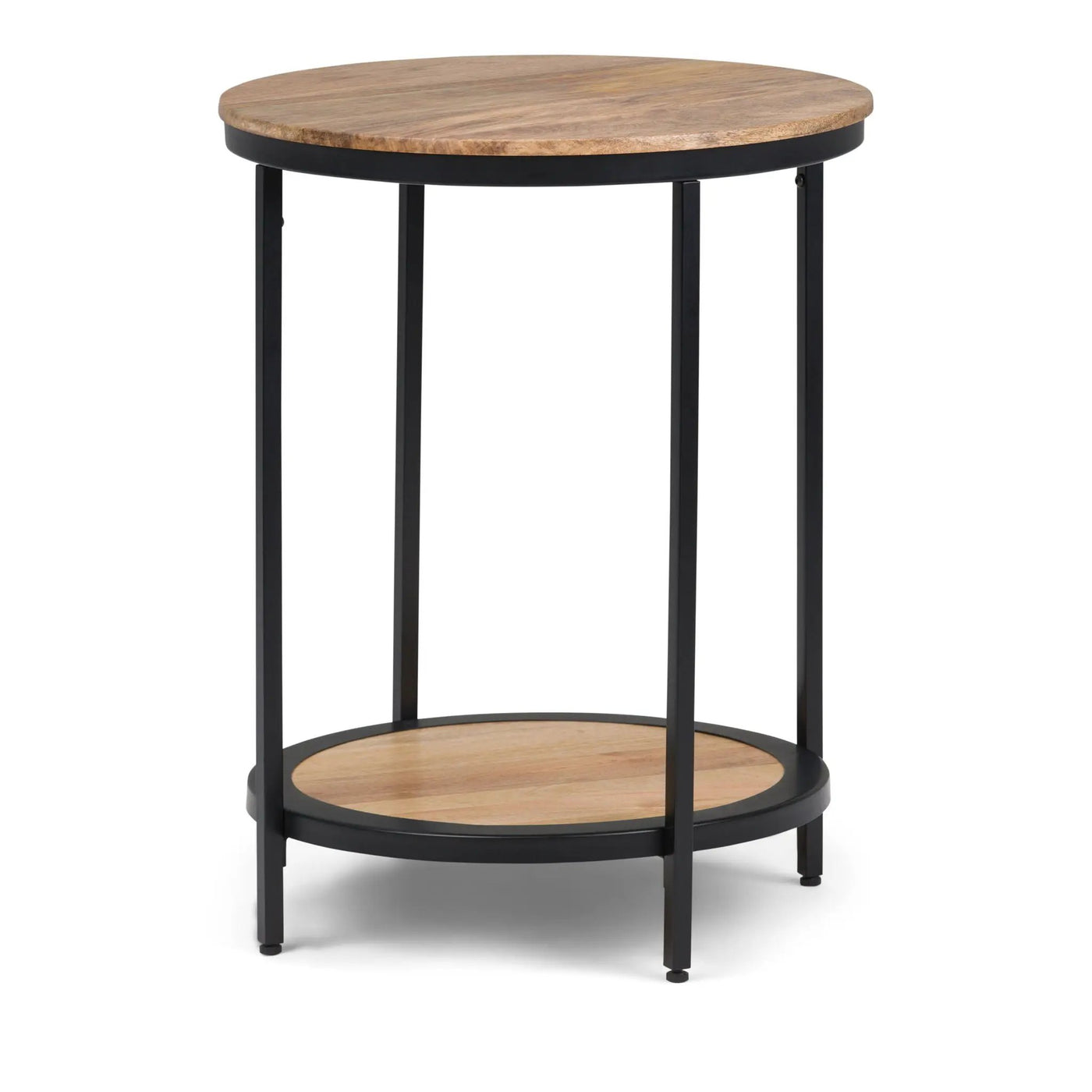 Jenna - Handcrafted Round Side Table by HouseOfZazla